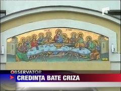 Credinta bate criza: Patriarhia vrea fonduri pentru a construi biserici