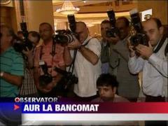 Bancomat cu aur in Abu Dhabi