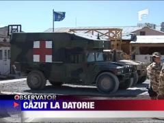 Cazut la datorie! Valerica Leu a murit in Afganistan