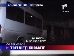 Trei vieti curmate intr-un accident teribil