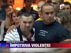 Leonard Doroftei impotriva violentei