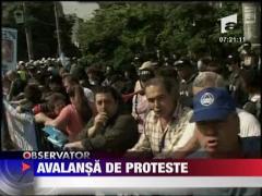 Avalansa de proteste