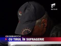 Cu tirul in sufragerie