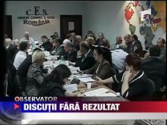 Discutii fara rezultat