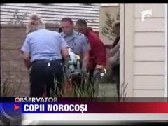 Copil norocos: a supravietuit dupa ce au cazut de la etajul 2