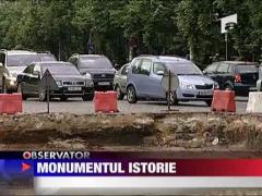 Primaria Capitalei s-a apucat sa repare IAR bulevardul cu piatra cubica