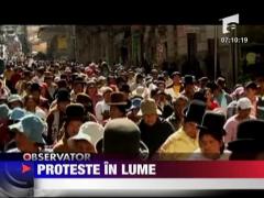 Proteste in lume