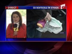 Protest cu scutece murdare