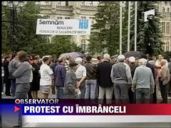Protest cu imbranceli