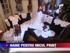Botezatu a creat hainele de botez pentru printul Carol Ferdinand