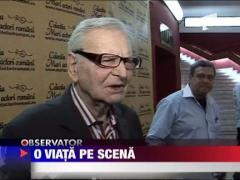 Radu Beligan a lansat azi un CD de poezii