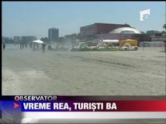 Vremea rea, turisti ba