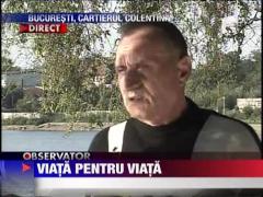 Din salvator, victima! Viata pentru viata!