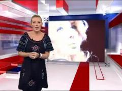 Gina Pistol la filmarile Povestiri de Tabloid!