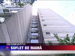 Suflet de mama! A vrut sa-si arunce fetita de la etaj!
