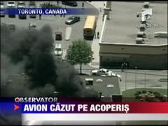 Au intrat cu avionul in cladire