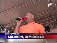 Solomon, demisionar