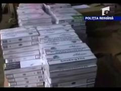 Captura record de tigari de contrabanda