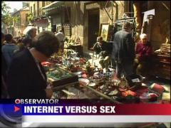Spaniolii prefera internetul in favoarea sexului