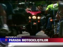 Parada motociclistilor, omagiu adus veteranilor de razboi
