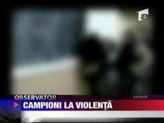 Elevii romani, campioni la violenta in scoli