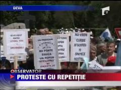 Proteste cu repetitie