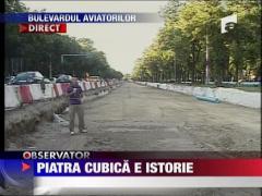 Bulevardul Aviatorilor va fi asfaltat