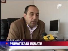 Privatizari esuate