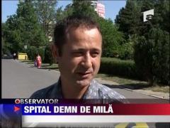Spital cu cutia milei in Constanta