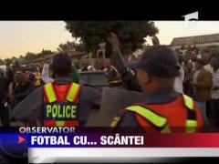 Incident violent pe un stadion din Johannesburg