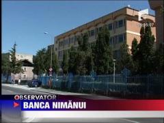 Banca uitata descuiata peste week-end