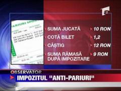 Impozitul anti-pariuri