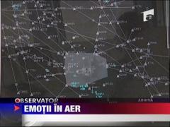 Emotii pe aeroportul Otopeni