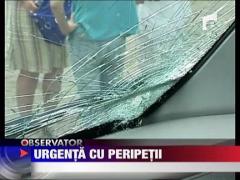 Ambulanta atacata in Galati