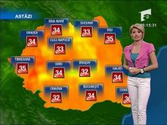 Vremea zilei de 11 iunie