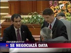 Se negociaza data motiunii de cenzura