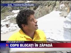 Copii blocati in zapada