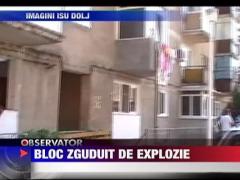 Bloc zguduit de explozie
