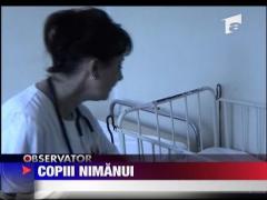 Copii parasiti in spital