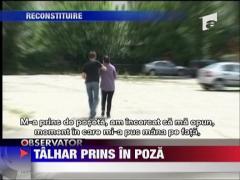 Talhar prins in poza! I-a facut poza atacatorului!