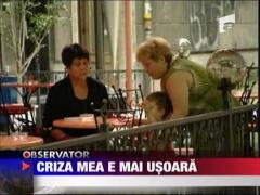 Bulgarii se lauda ca scapa de criza inaintea Romaniei