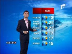 Vremea zilei de 21 iunie