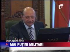 Mai putini militari in misiunile externe