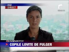 Copile lovite de fulger