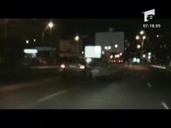 Inconstient si beat pe carosabil!