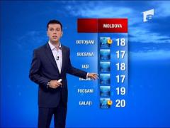 Vremea zilei de 24 iunie