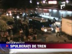 Spulberati de un tren