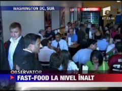 Fast-food la nivel inalt