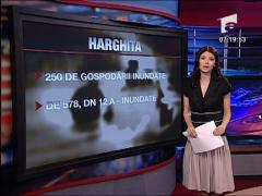 Judetul Harghita n-a scapat de furia apelor