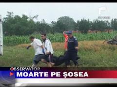 Accident mortal in Buzau